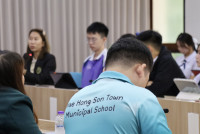 โรงเรียนเทศบาลเมืองแม่ฮ่องสอนดูงานสภานักเรียน