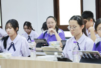 โรงเรียนเทศบาลเมืองแม่ฮ่องสอนดูงานสภานักเรียน