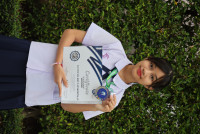กันติชา เหรียญเงิน 2025 World Mathematics Invitational