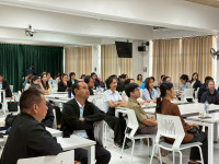 คณะศึกษาศาสตร์ มช. จัดโครงการฝึกอบรม { การพัฒนาทักษะภาษาอังกฤษด้วยเทคโนโลยี AI Coach } สำหรับบุคลากรทางการศึกษา