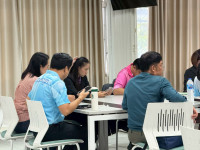 คณะศึกษาศาสตร์ มช. จัดโครงการฝึกอบรม { การพัฒนาทักษะภาษาอังกฤษด้วยเทคโนโลยี AI Coach } สำหรับบุคลากรทางการศึกษา