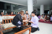สโมสรนักศึกษาคณะศึกษาศาสตร์ จัดกิจกรรม สืบฮีตอินทขีลัง มิ่งละว้ามังคลา ฮับขวัญน้อง ฮ้องขวัญหล้า ศึกษา 68