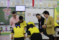 ศึกษาศาสตร์ มช. ร่วม สพป.ลำพูน เขต 2 นิเทศโครงการพัฒนาทักษะทางการเงินในห้องเรียน 2 ภายใต้กระบวนการ PLC