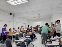 ผู้บริหารคณะศึกษาศาสตร์ มช. ให้การต้อนรับ อาจารย์และนักเรียน ม.5 จากโรงเรียนสาธิต มช. ในโอกาสเข้าเยี่ยมชมคณะฯ ในกิจกรรมลูกช้างทัวร์ ปีการศึกษา 2568