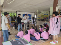 นศ. ชีววิทยา ศึกษาศาสตร์ มช. จัดค่ายวิทยาศาสตร์ ณ โรงเรียนวัดพญาชมภู