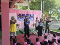 นศ. ชีววิทยา ศึกษาศาสตร์ มช. จัดค่ายวิทยาศาสตร์ ณ โรงเรียนวัดพญาชมภู