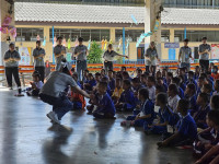 นักศึกษาชีววิทยา ศึกษาศาสตร์ มช. จัดค่ายวิทยาศาสตร์ ณ โรงเรียนบ้านป่าตาล