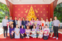 ผู้เกษียณอายุงาน/ราชการคณะศึกษาศาสตร์ มช. ร่วมพิธีมอบเกียรติบัตรและกล่าวแสดงมุทิตาจิต แก่ข้าราชการ พนักงานมหาวิทยาลัย ลูกจ้างประจำ และพนักงานส่วนงานที่เกษียณอายุราชการ ประจำปี 2568
