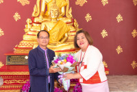 ผู้เกษียณอายุงาน/ราชการคณะศึกษาศาสตร์ มช. ร่วมพิธีมอบเกียรติบัตรและกล่าวแสดงมุทิตาจิต แก่ข้าราชการ พนักงานมหาวิทยาลัย ลูกจ้างประจำ และพนักงานส่วนงานที่เกษียณอายุราชการ ประจำปี 2568