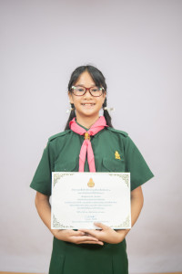 เด็กหญิงพรรณวลัย จันทร์หอม (เปรี้ยวหวาน) ได้รับรางวัลนักเรียนพระราชทาน ลำดับที่ 3