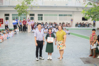 เด็กหญิงพรรณวลัย จันทร์หอม (เปรี้ยวหวาน) ได้รับรางวัลนักเรียนพระราชทาน ลำดับที่ 3