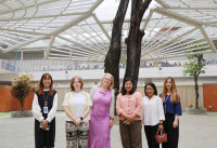 ต้อนรับ Dr.Orsolya Endrödy-Nagy จาก Eötvös Loránd University