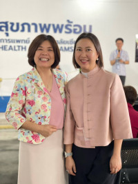 รองคณบดีศึกษาศาสตร์ มช. ร่วมพิธีเฉลิมฉลอง ศูนย์สุขภาพพร้อม มีโชค โฉมใหม่