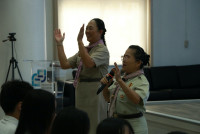 คณะศึกษาศาสตร์ มช. จัดกิจกรรมฝึกอบรมตามหลักสูตรของสำนักงานลูกเสือแห่งชาติ โครงการการฝึกอบรมผู้กำกับลูกเสือ ค่ายที่ 1 ลูกเสือสามัญขั้นความรู้เบื้องต้น (B.T.C.) กลุ่มที่ 2
