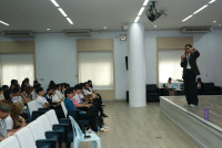 {ครูพี่เบล} เขย่าเวที ศึกษาศาสตร์ มช. บรรยายสุดเข้มข้น สร้างพลังครูยุคใหม่