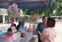 ธนาคารออมสิน สาขา มช. ร่วมบุญกฐินสามัคคี ศึกษาศาสตร์ มช. สมทบทุนสร้างพระวิหารวัดป่าจำปาราว