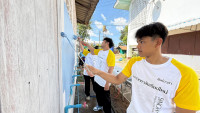 พลศึกษา ศึกษาศาสตร์ มช. ร่วม {สิงห์อาสา} พัฒนาโรงเรียนบ้านเป้าวิทยาคาร
