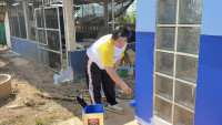 พลศึกษา ศึกษาศาสตร์ มช. ร่วม {สิงห์อาสา} พัฒนาโรงเรียนบ้านเป้าวิทยาคาร