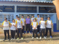 พลศึกษา ศึกษาศาสตร์ มช. ร่วม {สิงห์อาสา} พัฒนาโรงเรียนบ้านเป้าวิทยาคาร