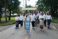 ผู้บริหาร นักศึกษา เจ้าหน้าที่คณะศึกษาศาสตร์ ครูและนักเรียน รร.สาธิตฯ มช. ร่วมพิธีทอดถวายผ้ากฐินมหาวิทยาลัยเชียงใหม่ ประจำปี 2568