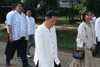 ผู้บริหาร นักศึกษา เจ้าหน้าที่คณะศึกษาศาสตร์ ครูและนักเรียน รร.สาธิตฯ มช. ร่วมพิธีทอดถวายผ้ากฐินมหาวิทยาลัยเชียงใหม่ ประจำปี 2568