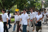 ผู้บริหาร นักศึกษา เจ้าหน้าที่คณะศึกษาศาสตร์ ครูและนักเรียน รร.สาธิตฯ มช. ร่วมพิธีทอดถวายผ้ากฐินมหาวิทยาลัยเชียงใหม่ ประจำปี 2568