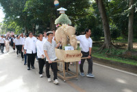 ผู้บริหาร นักศึกษา เจ้าหน้าที่คณะศึกษาศาสตร์ ครูและนักเรียน รร.สาธิตฯ มช. ร่วมพิธีทอดถวายผ้ากฐินมหาวิทยาลัยเชียงใหม่ ประจำปี 2568