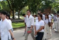 ผู้บริหาร นักศึกษา เจ้าหน้าที่คณะศึกษาศาสตร์ ครูและนักเรียน รร.สาธิตฯ มช. ร่วมพิธีทอดถวายผ้ากฐินมหาวิทยาลัยเชียงใหม่ ประจำปี 2568