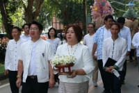 ผู้บริหาร นักศึกษา เจ้าหน้าที่คณะศึกษาศาสตร์ ครูและนักเรียน รร.สาธิตฯ มช. ร่วมพิธีทอดถวายผ้ากฐินมหาวิทยาลัยเชียงใหม่ ประจำปี 2568