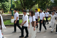 ผู้บริหาร นักศึกษา เจ้าหน้าที่คณะศึกษาศาสตร์ ครูและนักเรียน รร.สาธิตฯ มช. ร่วมพิธีทอดถวายผ้ากฐินมหาวิทยาลัยเชียงใหม่ ประจำปี 2568