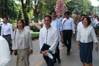 ผู้บริหาร นักศึกษา เจ้าหน้าที่คณะศึกษาศาสตร์ ครูและนักเรียน รร.สาธิตฯ มช. ร่วมพิธีทอดถวายผ้ากฐินมหาวิทยาลัยเชียงใหม่ ประจำปี 2568