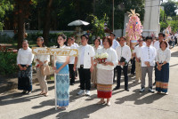 ผู้บริหาร นักศึกษา เจ้าหน้าที่คณะศึกษาศาสตร์ ครูและนักเรียน รร.สาธิตฯ มช. ร่วมพิธีทอดถวายผ้ากฐินมหาวิทยาลัยเชียงใหม่ ประจำปี 2568