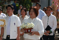 ผู้บริหาร นักศึกษา เจ้าหน้าที่คณะศึกษาศาสตร์ ครูและนักเรียน รร.สาธิตฯ มช. ร่วมพิธีทอดถวายผ้ากฐินมหาวิทยาลัยเชียงใหม่ ประจำปี 2568