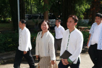 ผู้บริหาร นักศึกษา เจ้าหน้าที่คณะศึกษาศาสตร์ ครูและนักเรียน รร.สาธิตฯ มช. ร่วมพิธีทอดถวายผ้ากฐินมหาวิทยาลัยเชียงใหม่ ประจำปี 2568