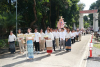 ผู้บริหาร นักศึกษา เจ้าหน้าที่คณะศึกษาศาสตร์ ครูและนักเรียน รร.สาธิตฯ มช. ร่วมพิธีทอดถวายผ้ากฐินมหาวิทยาลัยเชียงใหม่ ประจำปี 2568