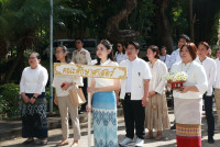 ผู้บริหาร นักศึกษา เจ้าหน้าที่คณะศึกษาศาสตร์ ครูและนักเรียน รร.สาธิตฯ มช. ร่วมพิธีทอดถวายผ้ากฐินมหาวิทยาลัยเชียงใหม่ ประจำปี 2568