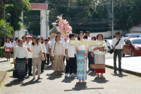 ผู้บริหาร นักศึกษา เจ้าหน้าที่คณะศึกษาศาสตร์ ครูและนักเรียน รร.สาธิตฯ มช. ร่วมพิธีทอดถวายผ้ากฐินมหาวิทยาลัยเชียงใหม่ ประจำปี 2568