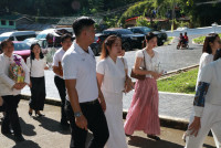 ผู้บริหาร นักศึกษา เจ้าหน้าที่คณะศึกษาศาสตร์ ครูและนักเรียน รร.สาธิตฯ มช. ร่วมพิธีทอดถวายผ้ากฐินมหาวิทยาลัยเชียงใหม่ ประจำปี 2568