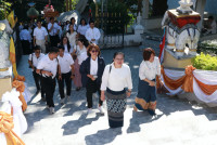 ผู้บริหาร นักศึกษา เจ้าหน้าที่คณะศึกษาศาสตร์ ครูและนักเรียน รร.สาธิตฯ มช. ร่วมพิธีทอดถวายผ้ากฐินมหาวิทยาลัยเชียงใหม่ ประจำปี 2568