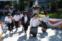 ผู้บริหาร นักศึกษา เจ้าหน้าที่คณะศึกษาศาสตร์ ครูและนักเรียน รร.สาธิตฯ มช. ร่วมพิธีทอดถวายผ้ากฐินมหาวิทยาลัยเชียงใหม่ ประจำปี 2568