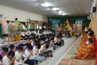 ผู้บริหาร นักศึกษา เจ้าหน้าที่คณะศึกษาศาสตร์ ครูและนักเรียน รร.สาธิตฯ มช. ร่วมพิธีทอดถวายผ้ากฐินมหาวิทยาลัยเชียงใหม่ ประจำปี 2568