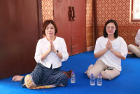 ผู้บริหาร นักศึกษา เจ้าหน้าที่คณะศึกษาศาสตร์ ครูและนักเรียน รร.สาธิตฯ มช. ร่วมพิธีทอดถวายผ้ากฐินมหาวิทยาลัยเชียงใหม่ ประจำปี 2568