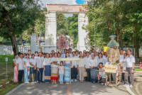 ผู้บริหาร นักศึกษา เจ้าหน้าที่คณะศึกษาศาสตร์ ครูและนักเรียน รร.สาธิตฯ มช. ร่วมพิธีทอดถวายผ้ากฐินมหาวิทยาลัยเชียงใหม่ ประจำปี 2568