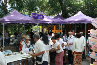 คณะศึกษาศาสตร์ มช. เป็นเจ้าภาพทอดกฐินสามัคคี เพื่อสมทบทุน สร้างพระวิหารและบูรณปฏิสังขรณ์ วัดป่าจำปาราว (ร้าง)