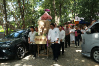 คณะศึกษาศาสตร์ มช. เป็นเจ้าภาพทอดกฐินสามัคคี เพื่อสมทบทุน สร้างพระวิหารและบูรณปฏิสังขรณ์ วัดป่าจำปาราว (ร้าง)