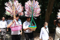 คณะศึกษาศาสตร์ มช. เป็นเจ้าภาพทอดกฐินสามัคคี เพื่อสมทบทุน สร้างพระวิหารและบูรณปฏิสังขรณ์ วัดป่าจำปาราว (ร้าง)