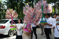 คณะศึกษาศาสตร์ มช. เป็นเจ้าภาพทอดกฐินสามัคคี เพื่อสมทบทุน สร้างพระวิหารและบูรณปฏิสังขรณ์ วัดป่าจำปาราว (ร้าง)