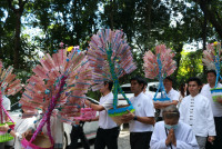 คณะศึกษาศาสตร์ มช. เป็นเจ้าภาพทอดกฐินสามัคคี เพื่อสมทบทุน สร้างพระวิหารและบูรณปฏิสังขรณ์ วัดป่าจำปาราว (ร้าง)