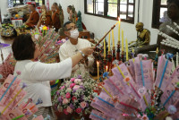 คณะศึกษาศาสตร์ มช. เป็นเจ้าภาพทอดกฐินสามัคคี เพื่อสมทบทุน สร้างพระวิหารและบูรณปฏิสังขรณ์ วัดป่าจำปาราว (ร้าง)