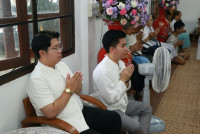 คณะศึกษาศาสตร์ มช. เป็นเจ้าภาพทอดกฐินสามัคคี เพื่อสมทบทุน สร้างพระวิหารและบูรณปฏิสังขรณ์ วัดป่าจำปาราว (ร้าง)